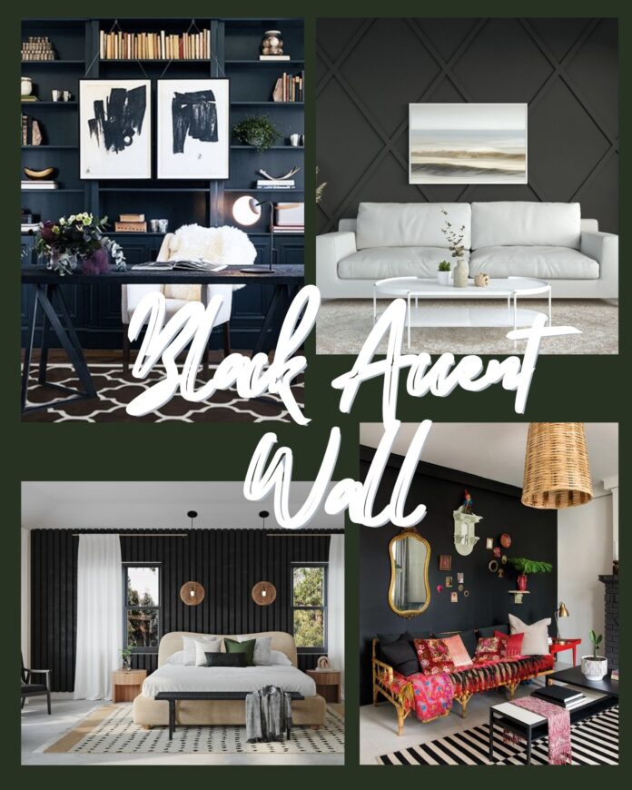 Black Accent Wall